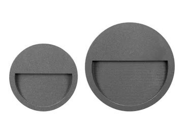 VERSO FLAT R RD - LED wall-mounted outdoor aluminium steplight by Ghidini Lighting - view 2